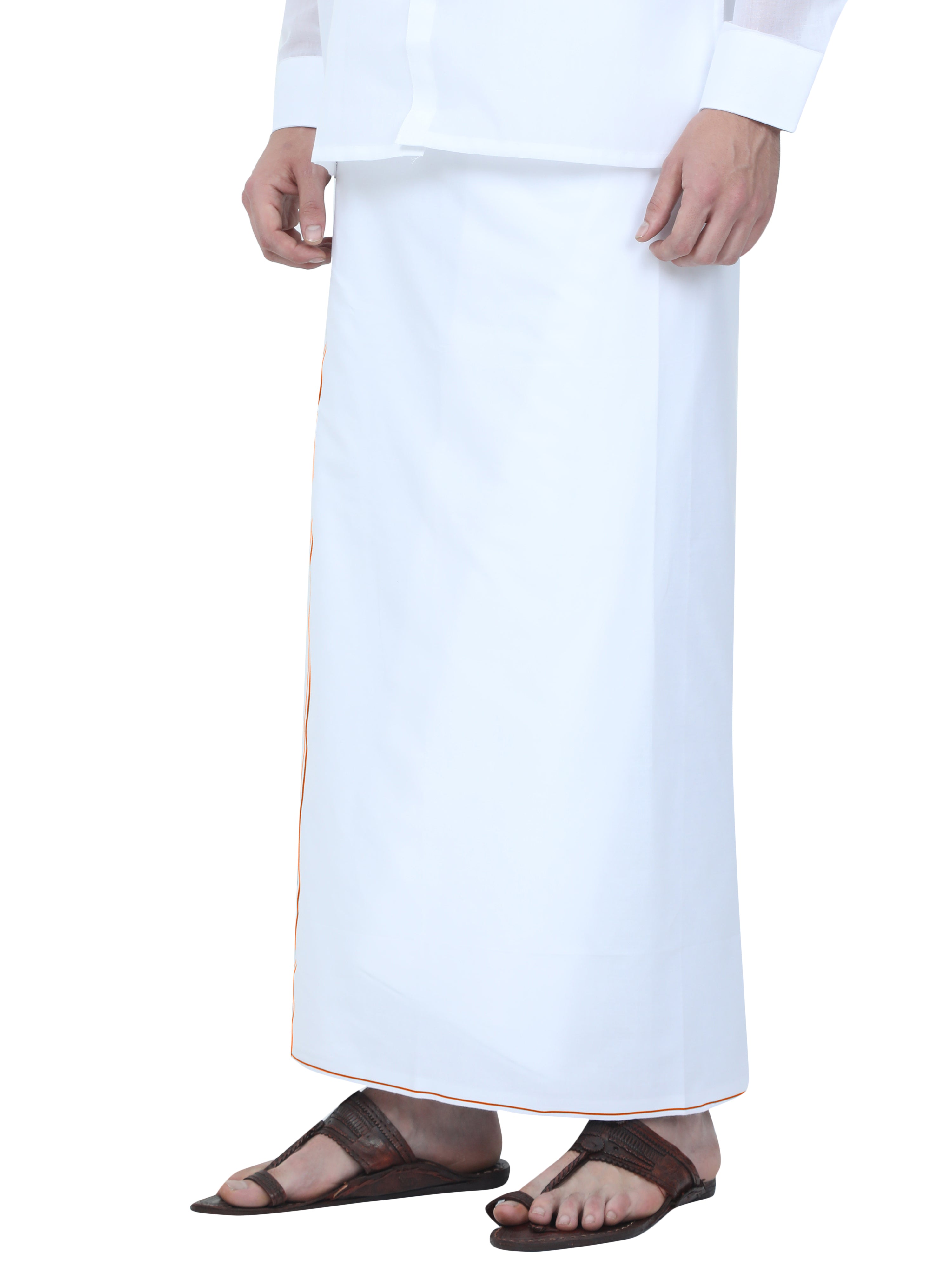 Cool King Dhoti With Small Border