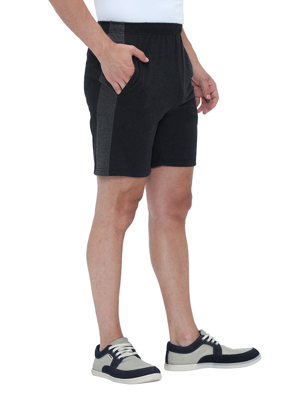 UNISEX bermuda Shorts with Side Panel