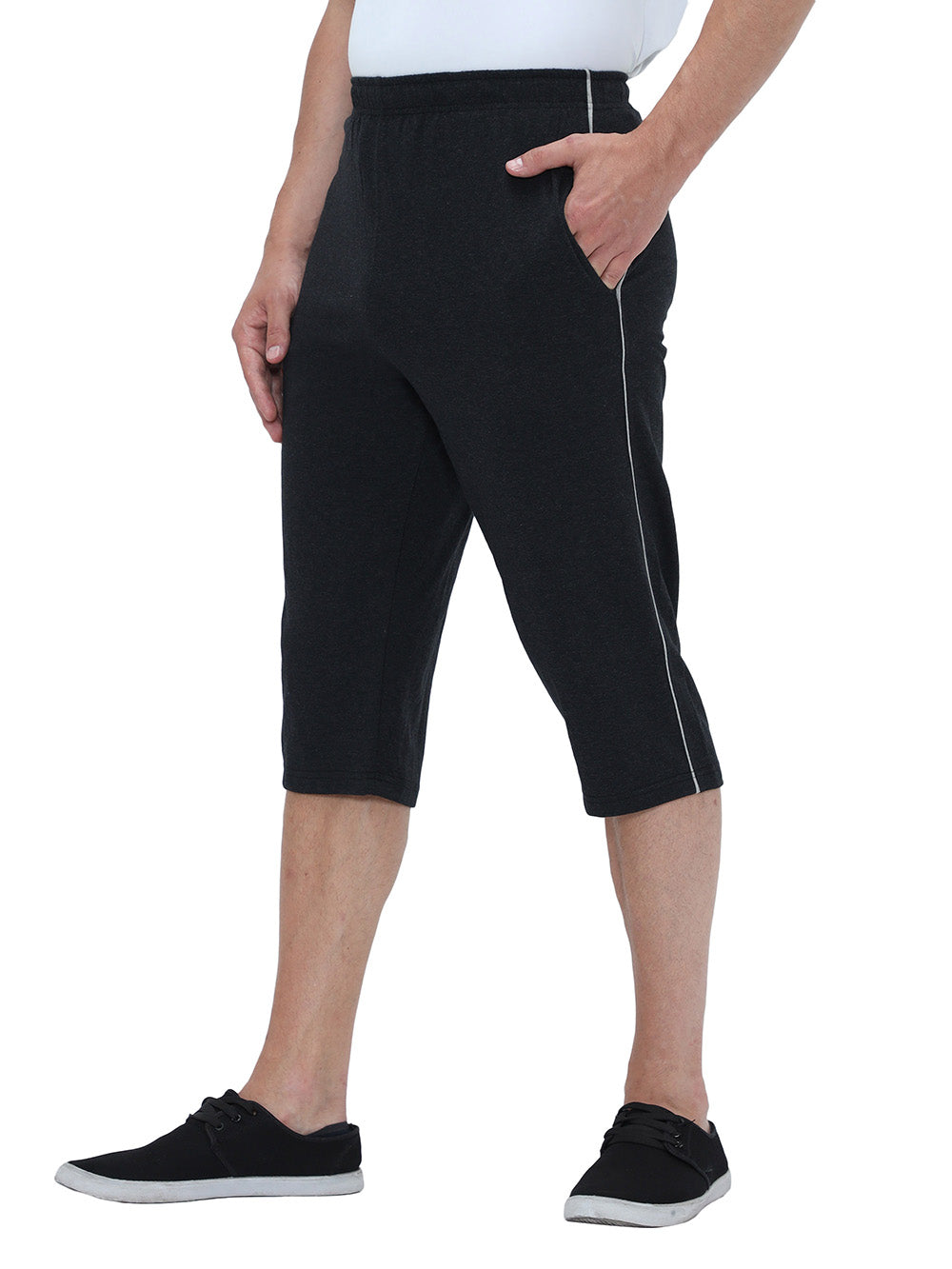 UNISEX 3/4 pants With Piping