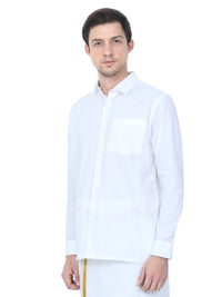 Premium White Shirt – Full Sleeve