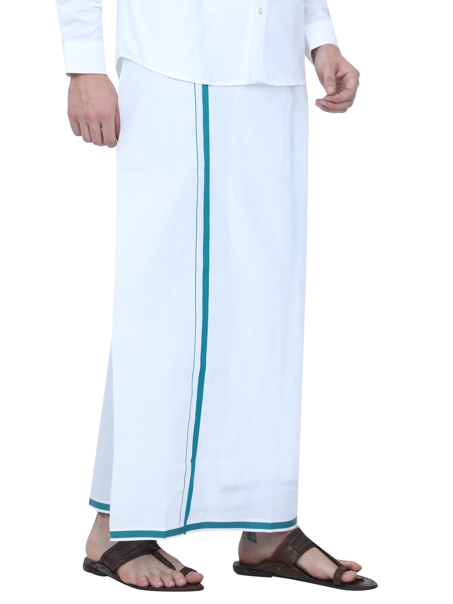 Reliance Dhoti With Big Border