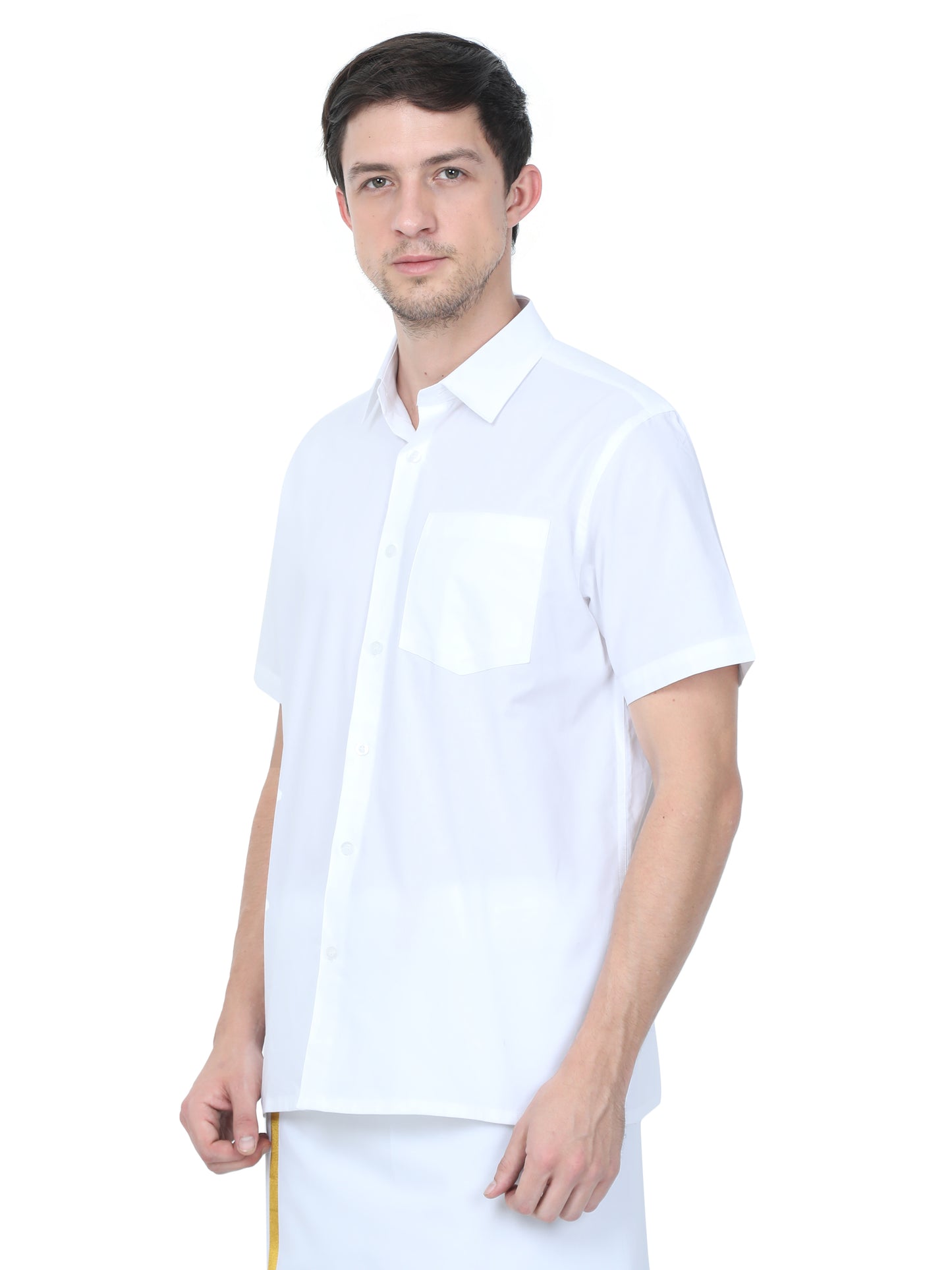 Premium White Shirt – Half Sleeve