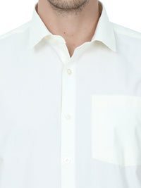 Cotton Cream Shirt – Full Sleeve