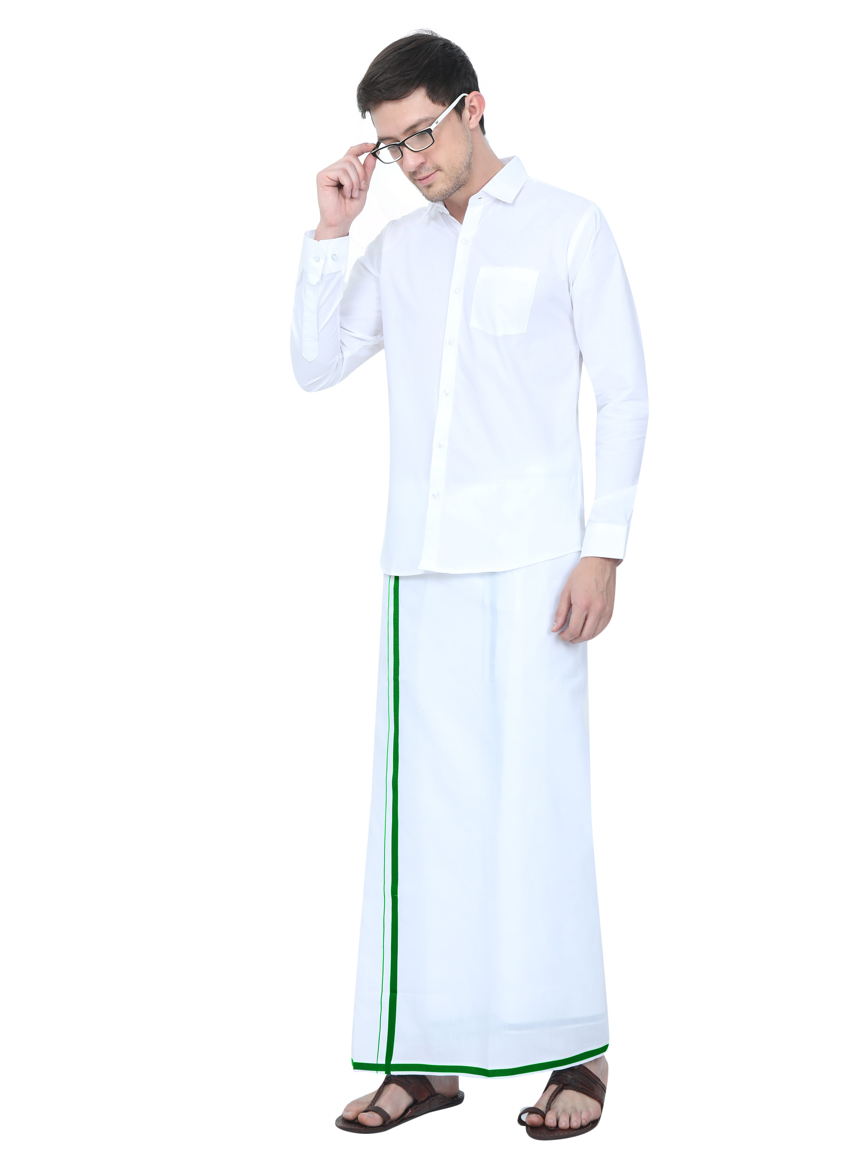 Cool King Dhoti With Big Border