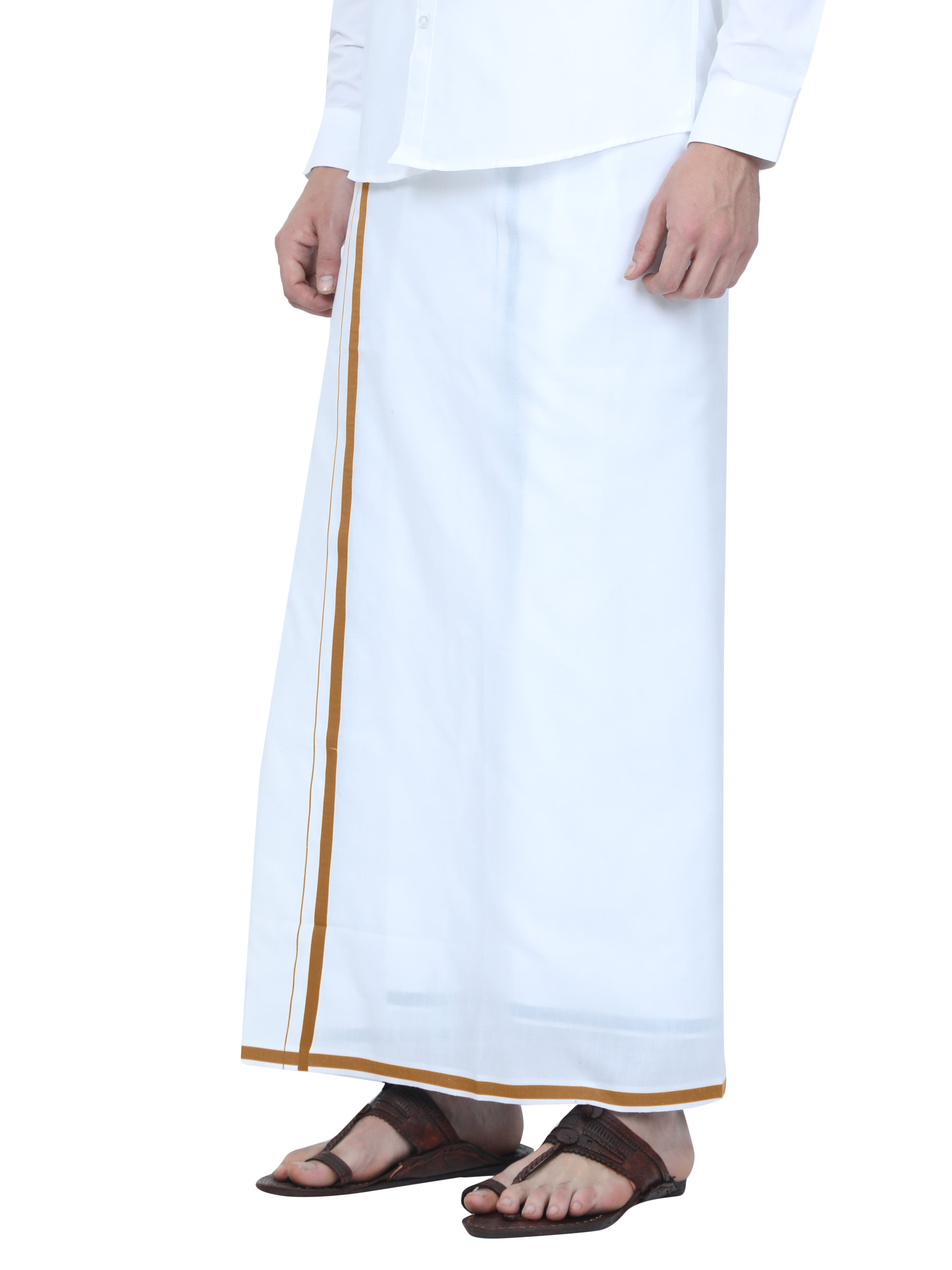 Samarat Dhoti With Big Border